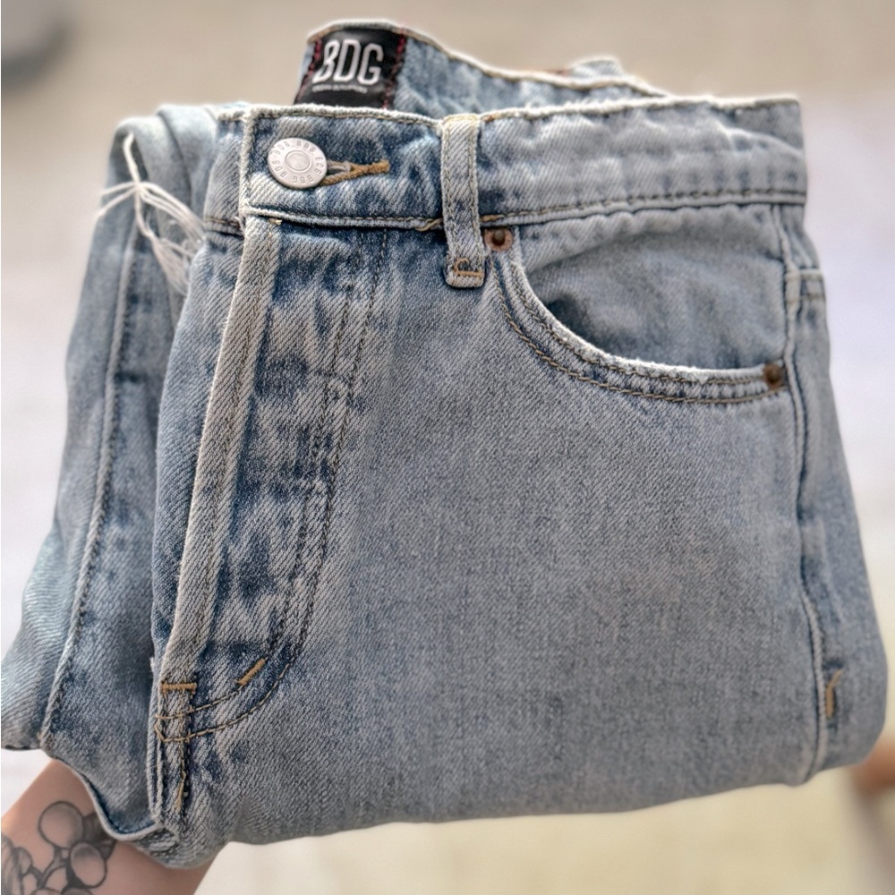 BDG SlimFit, Straightleg, Highrise Momjeans